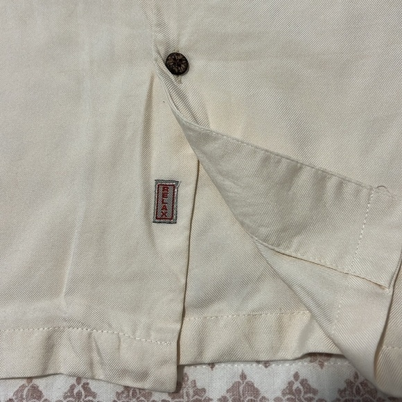 VTG Tommy Bahama Silk Paradise Spirits Tiger The Cocktail With Bite Camp Shirt - Picture 7 of 11